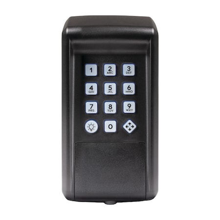 Nortek Mighty Mule Digital Keypad for Gate Openers 12 V Wireless DC Powered Digital Key Pad MMK200